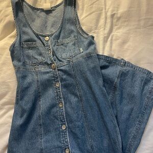 Vintage Old Navy Blue Denim Overalls